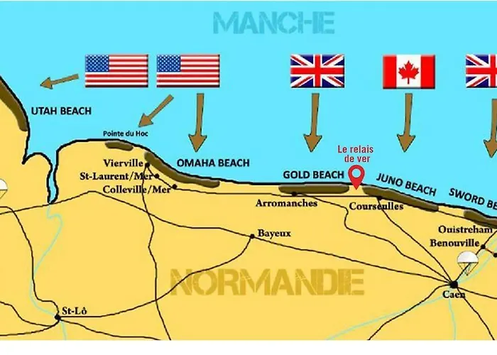 Casa vacanze Maison confortable plages du Débarquement en Normandie *